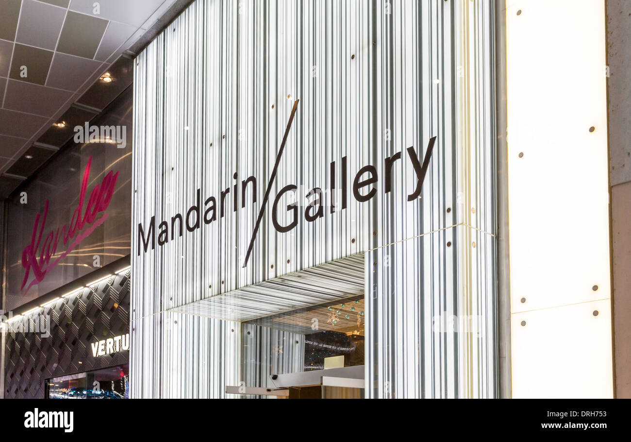 Mandarin gallery shopping mall, Orchard Road Singapore Stock Photo
