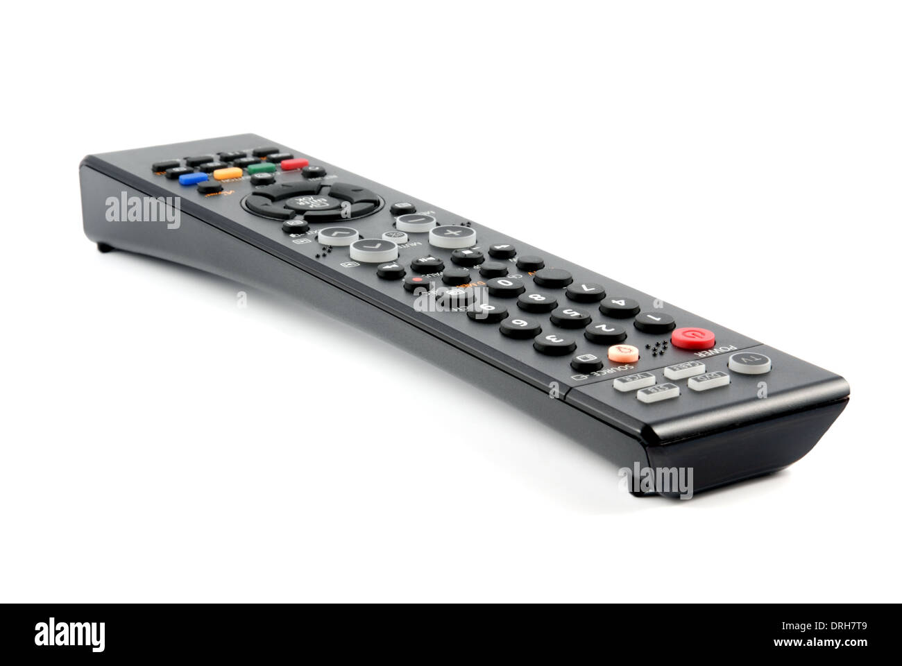 Remote control panel on a white background Stock Photo - Alamy