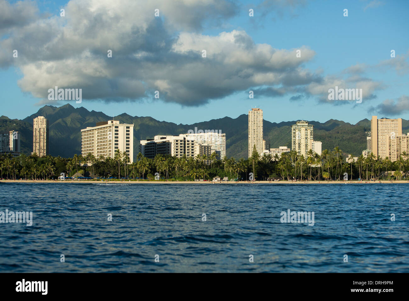 Hale Koa Hotel Hawaii. Honolulu Waikiki Beach winter Stock Photo Alamy