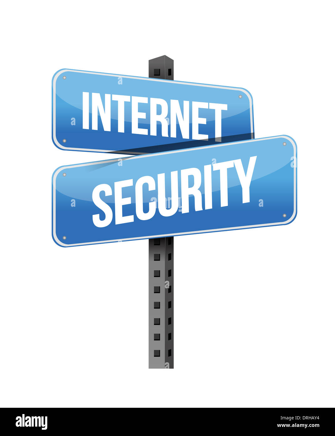 internet security illustration design over a white background Stock Photo