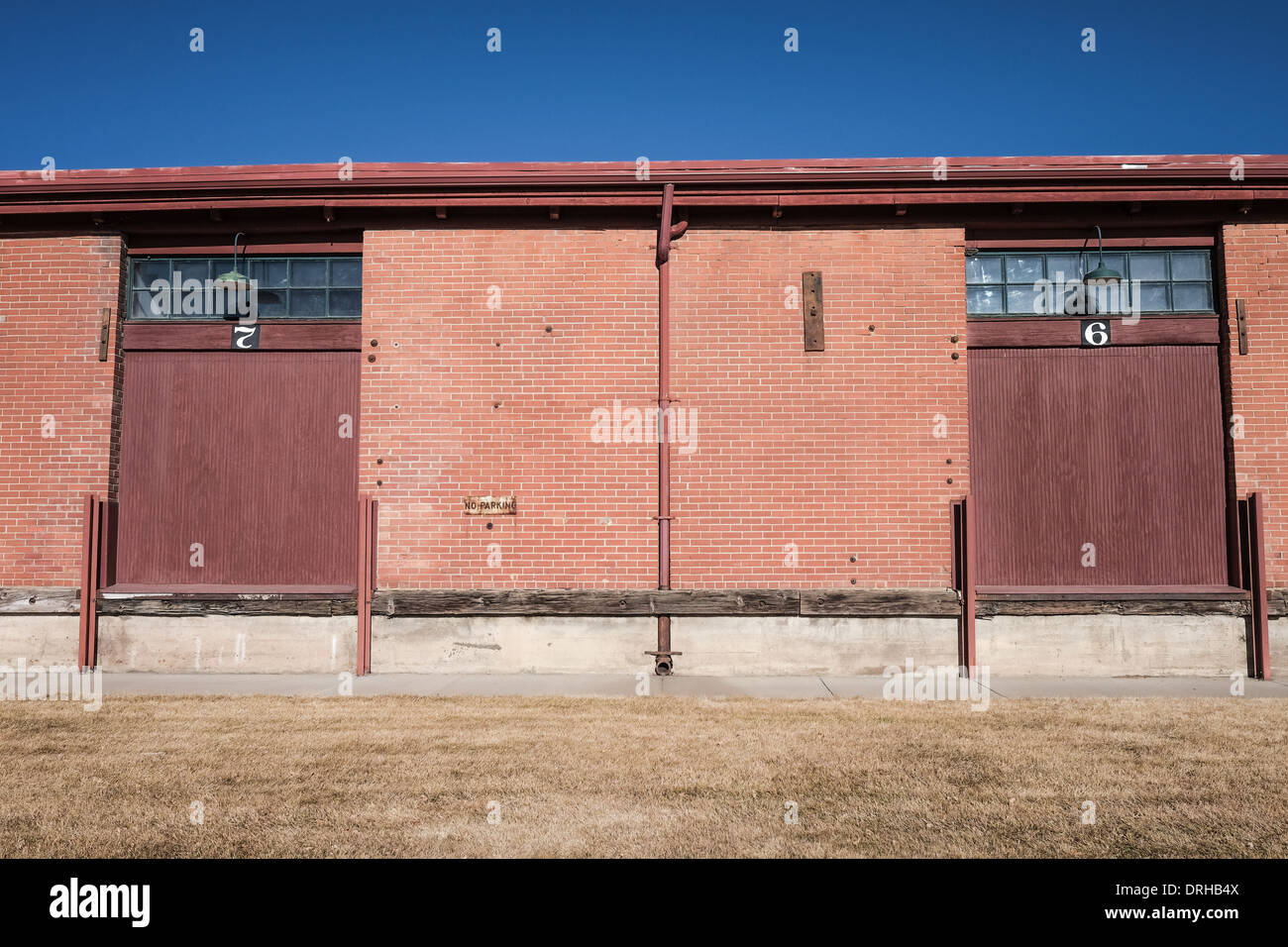 Dock doors on Southeastern Colorado Heritage Center & Museum in Pueblo