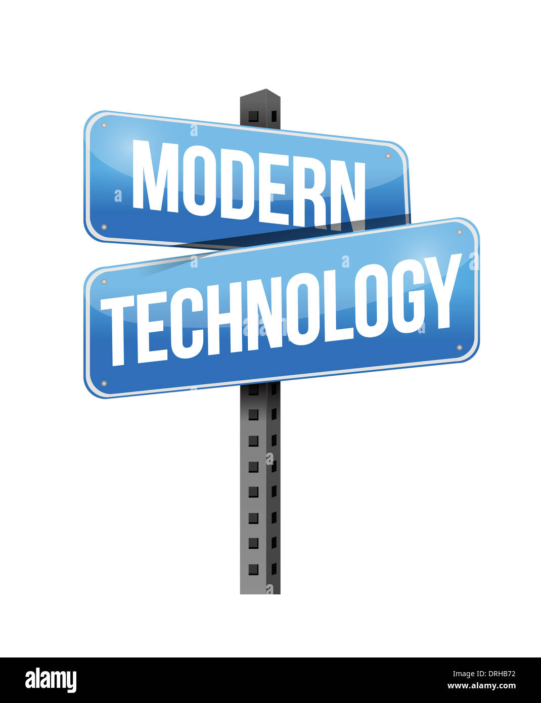 modern technology illustration design over a white background Stock Photo