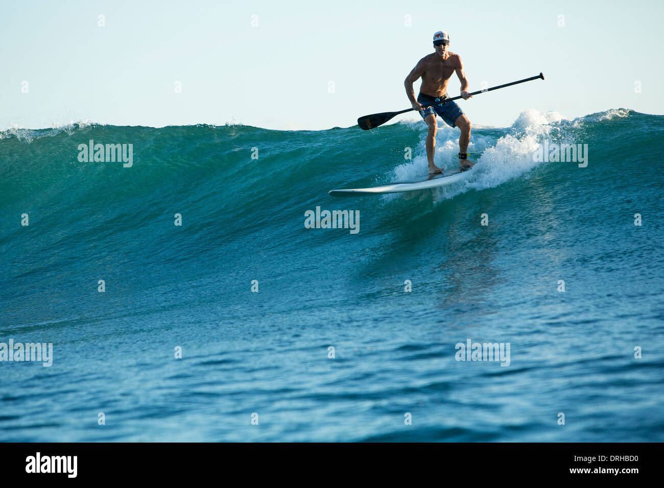 Hawaii Honolulu SUP Stand up Paddle board Waikiki Beach board ocean sport paddle winter [Brad