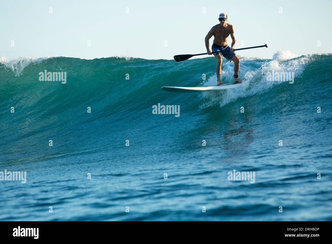 Hawaii Honolulu SUP Stand up Paddle board Waikiki Beach board ocean sport paddle winter [Brad