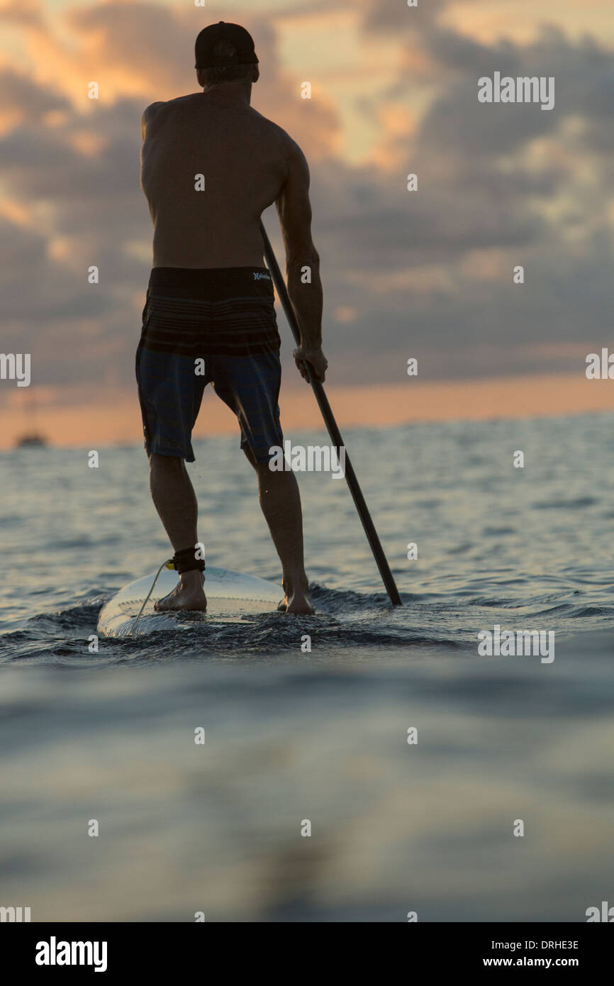 Hawaii Honolulu SUP Stand up Paddle board Waikiki Beach board ocean