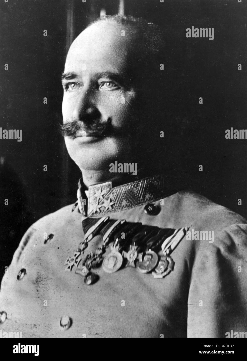 General Franz Rohr von Denta, Austrian army officer Stock Photo