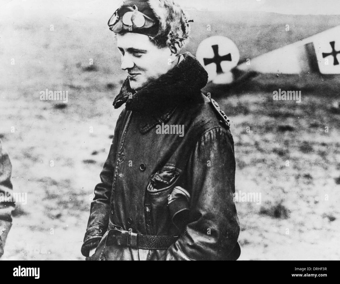 Baron Manfred von Richthofen, German air ace, WW1 Stock Photo