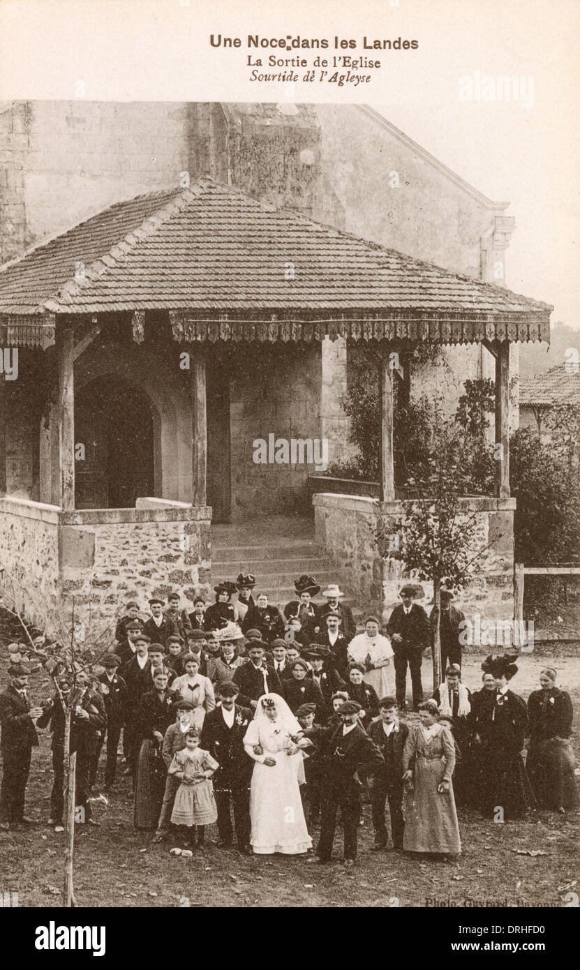 French Basque wedding Stock Photo - Alamy