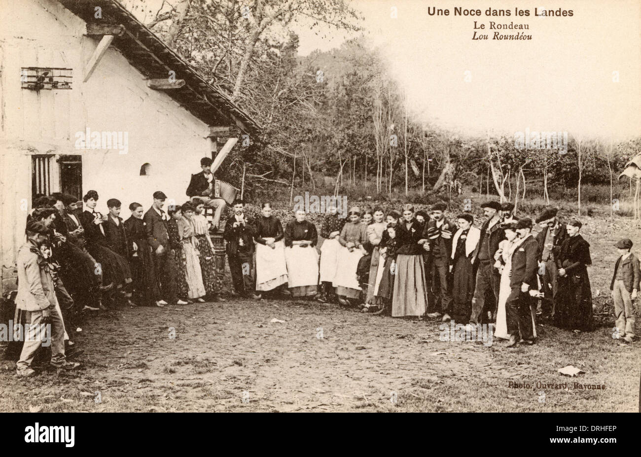 French Basque wedding Stock Photo - Alamy