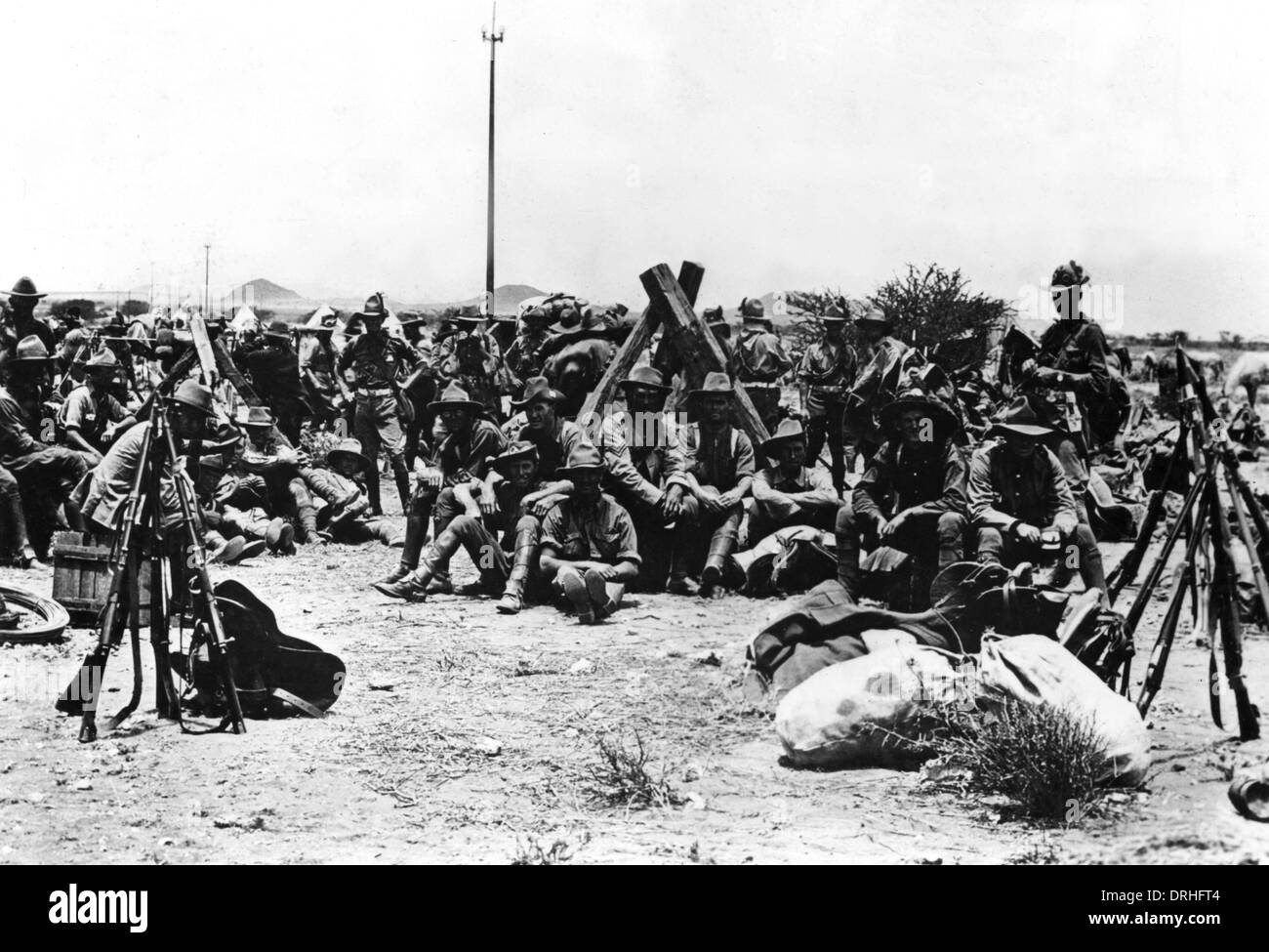 Allies troops during ww1 Black and White Stock Photos & Images - Alamy