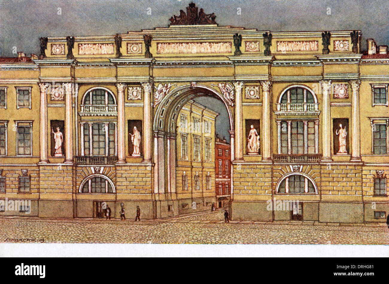 Synod Building Senate and Synod Building - St Petersburg, Russia Stock Photo - Alamy