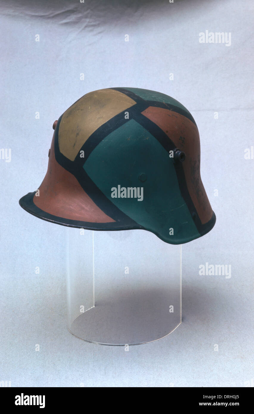 German helmet, WW1 Stock Photo