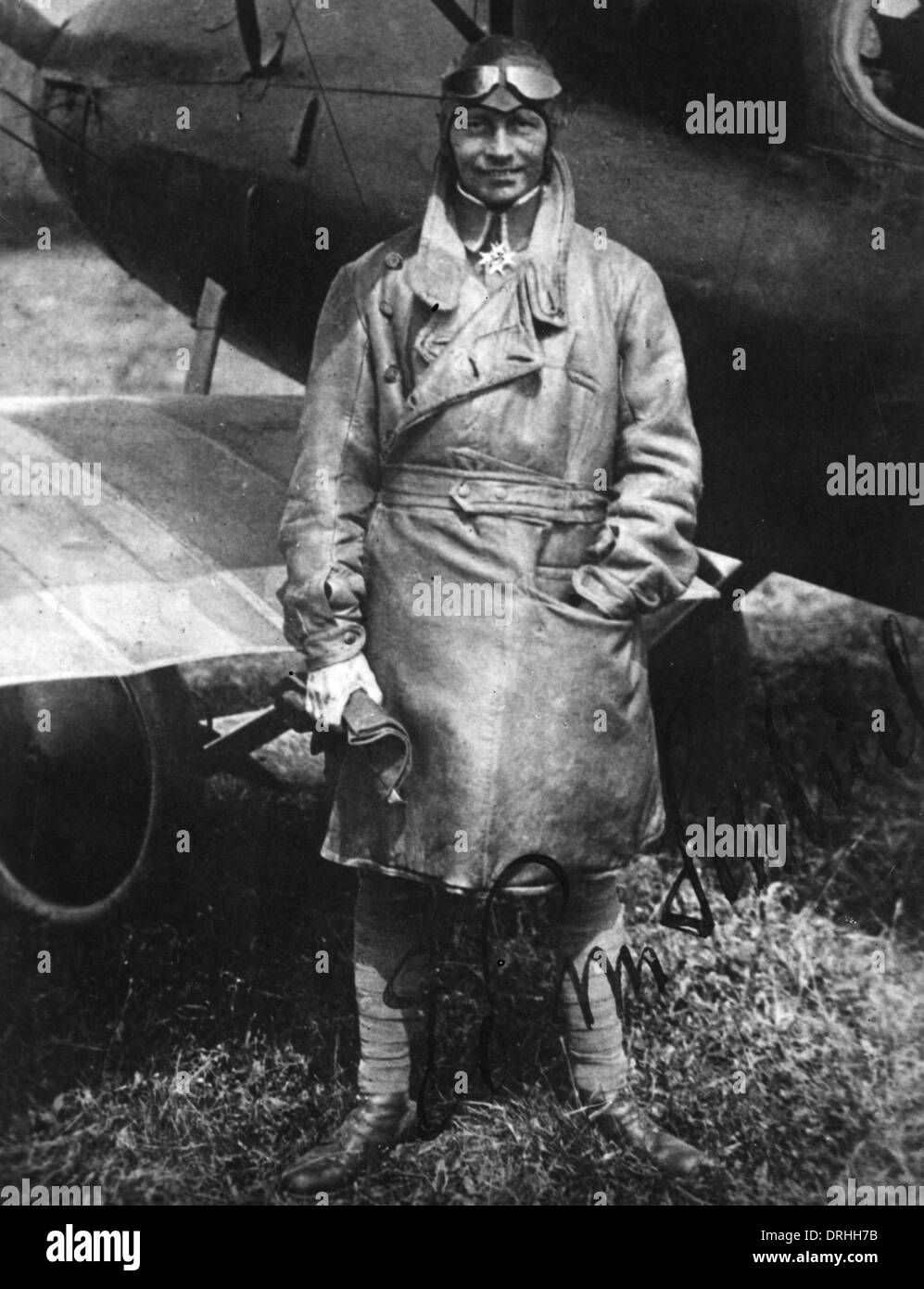 Ritter von Schleich - German flying ace of WWI Stock Photo
