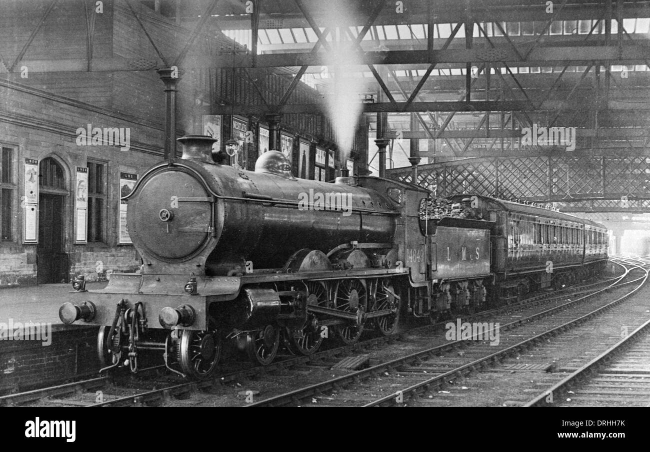 Perth, Caledonian ' Greyback ' LMS 14649. Stock Photo