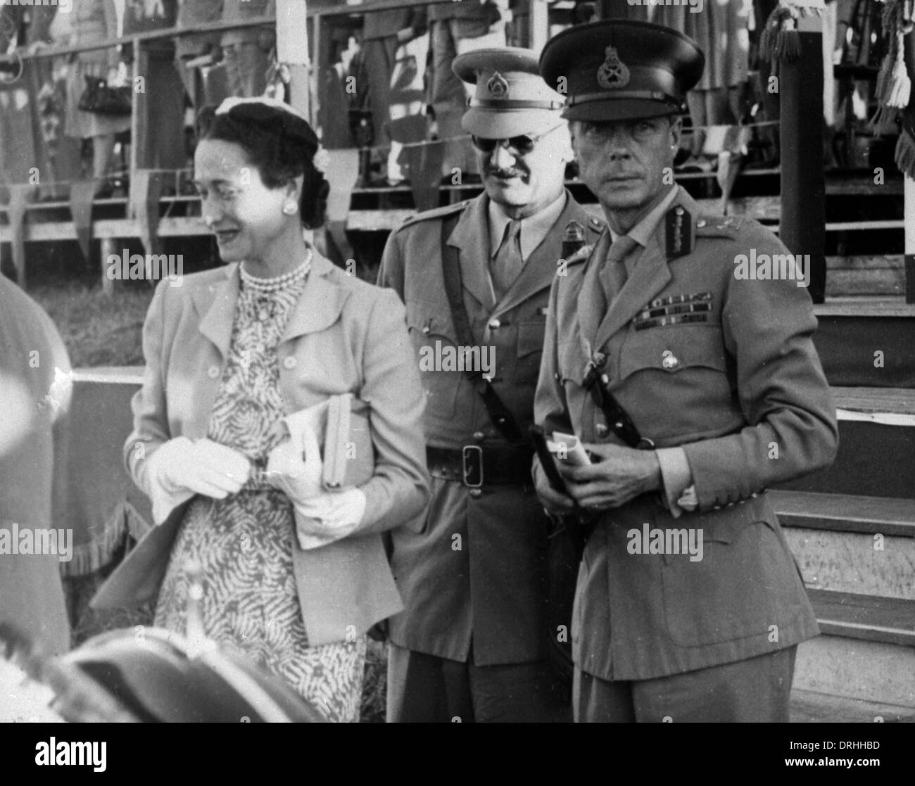 The Duke And Duchess Of Windsor In The Bahamas Stock Photo Alamy