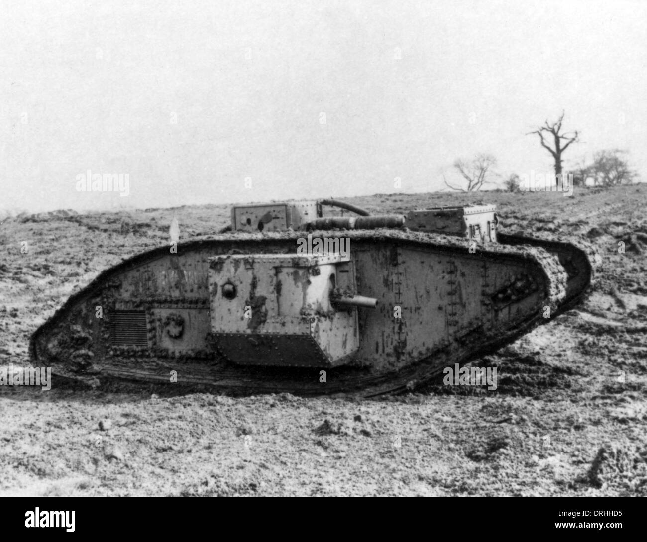WW1 western front battle first use tanks