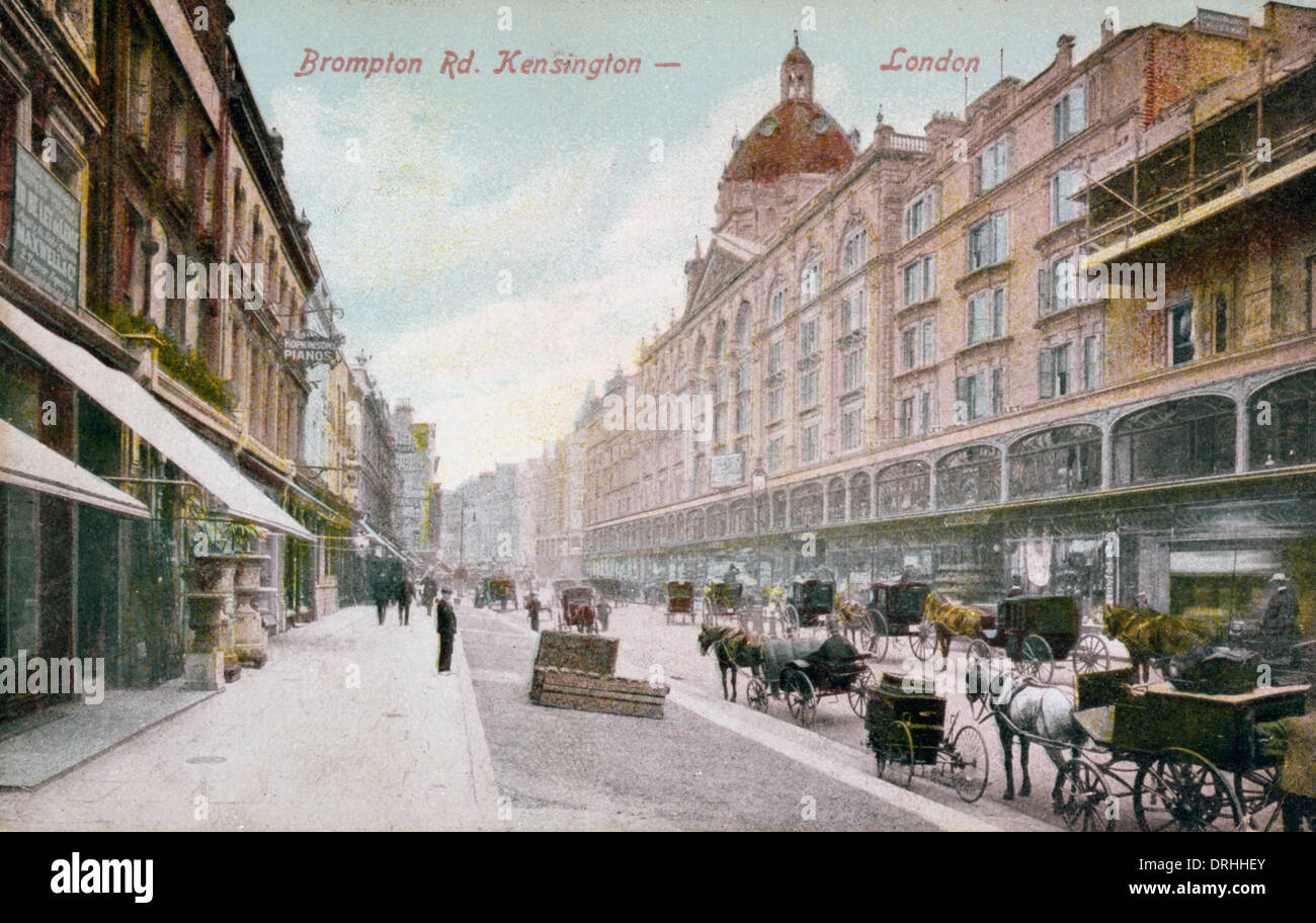 The exterior of Harrods department store Stock Photo Alamy