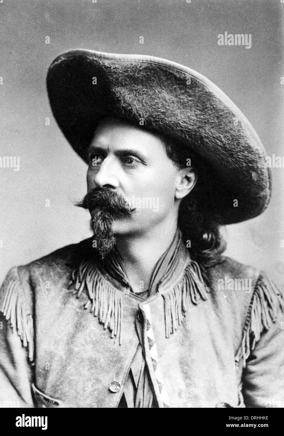Portrait of Buffalo Bill Stock Photo