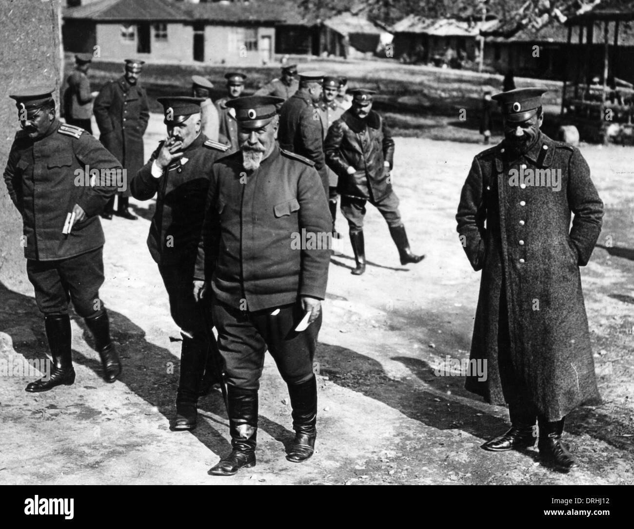 General Georgi Todorov, Bulgarian army officer, WW1 Stock Photo