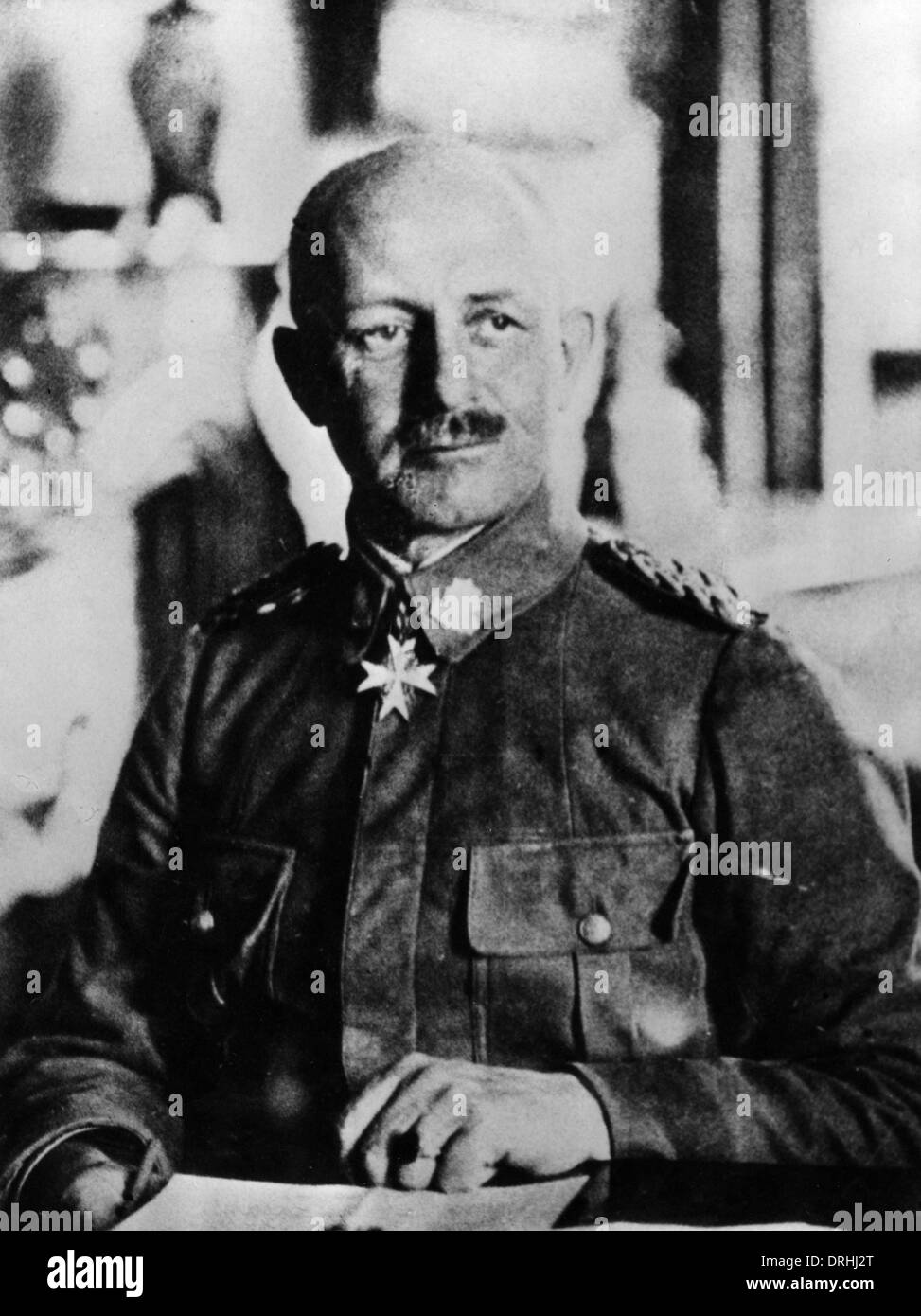 Paul Emil von Lettow-Vorbeck, German army officer, WW1 Stock Photo - Alamy