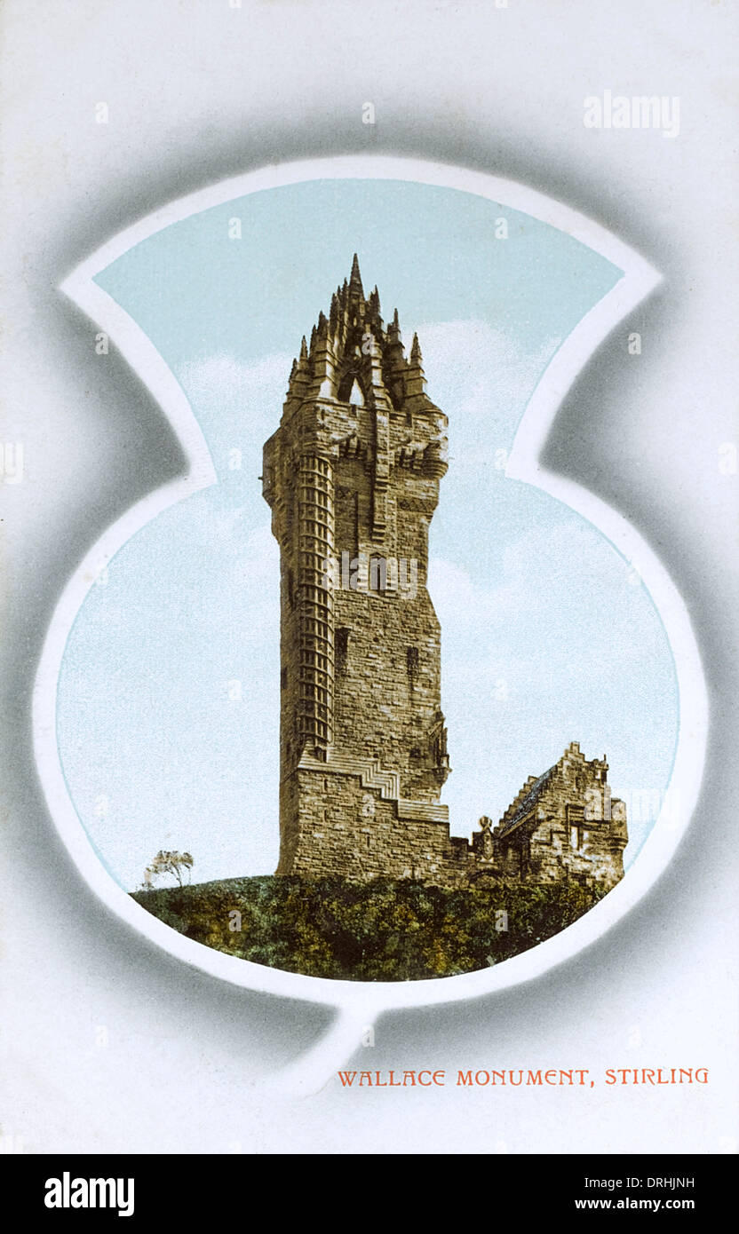 Wallace Monument, Stirling, Scotland Stock Photo