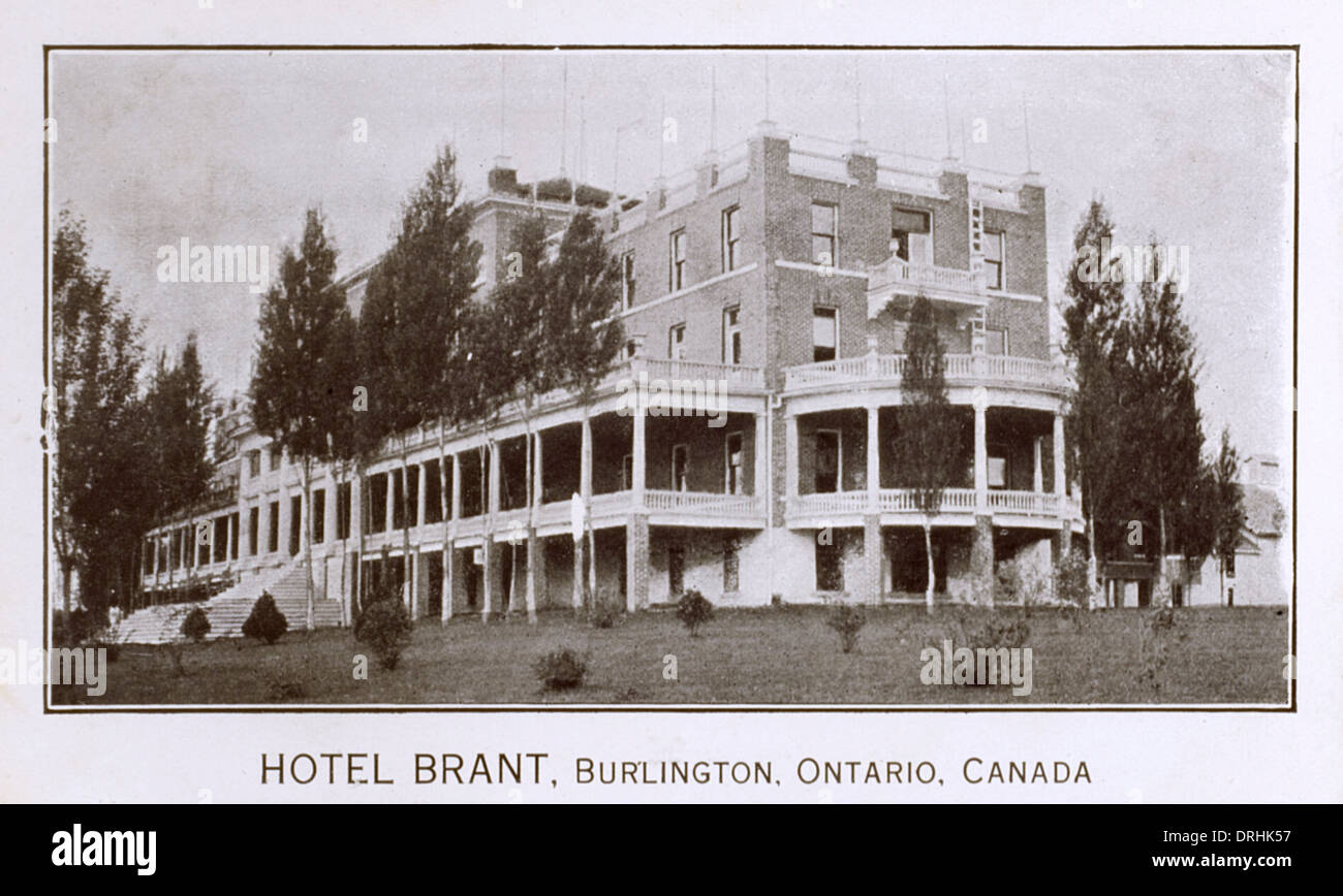 Hotel Brant, Burlington, Ontario, Canada Stock Photo