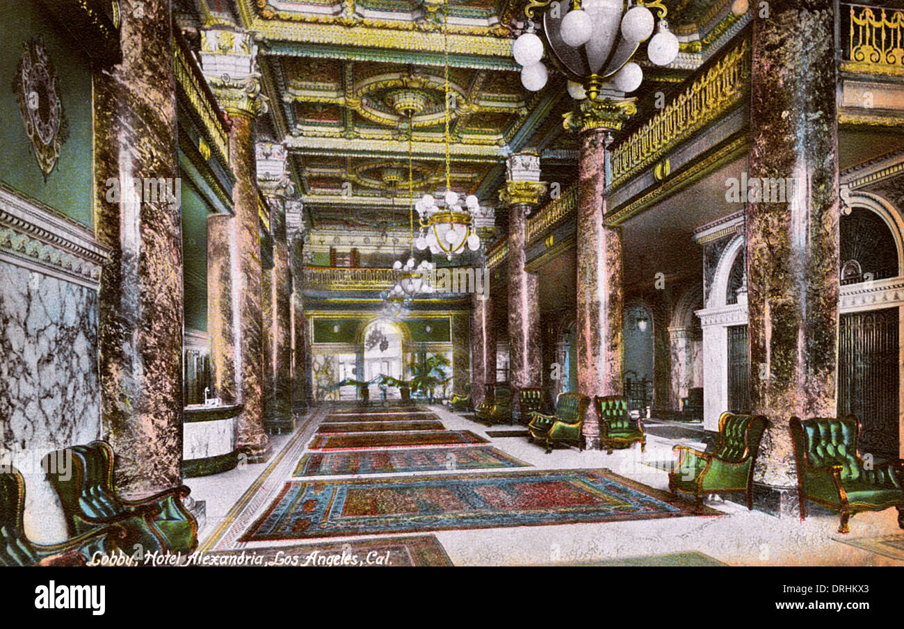 California hotel lobby hi-res stock photography and images - Alamy