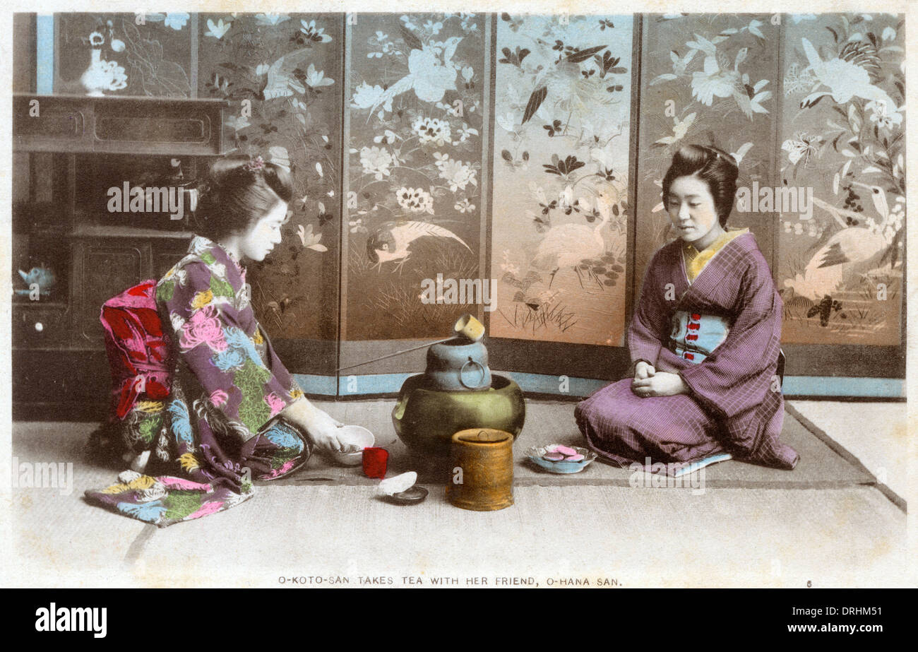 The Japanese tea ceremony Stock Photo - Alamy