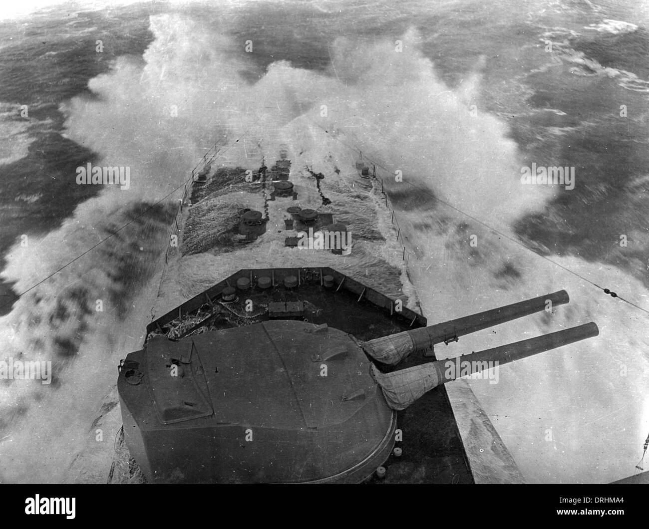 Rough sea ship Black and White Stock Photos Images Alamy