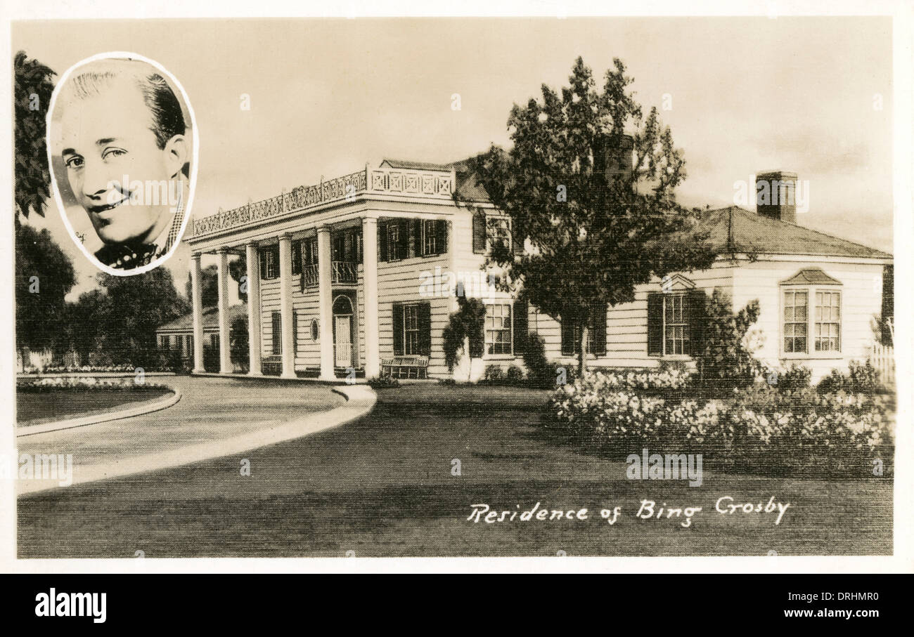 Residence of Bing Crosby, Beverly Hills, California, USA Stock Photo