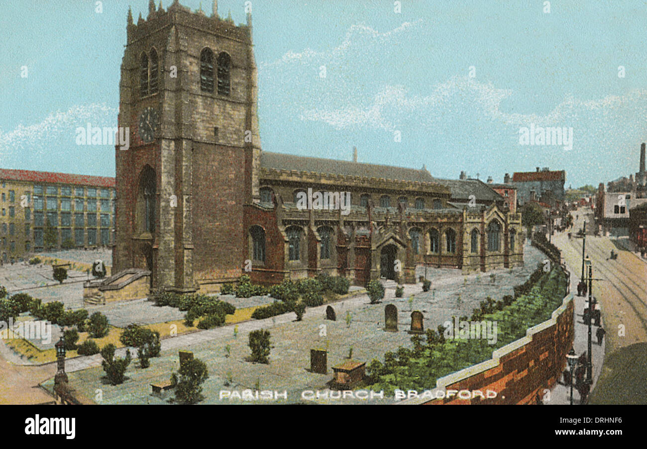 Bradford Cathedral, Bradford, West Yorkshire Stock Photo
