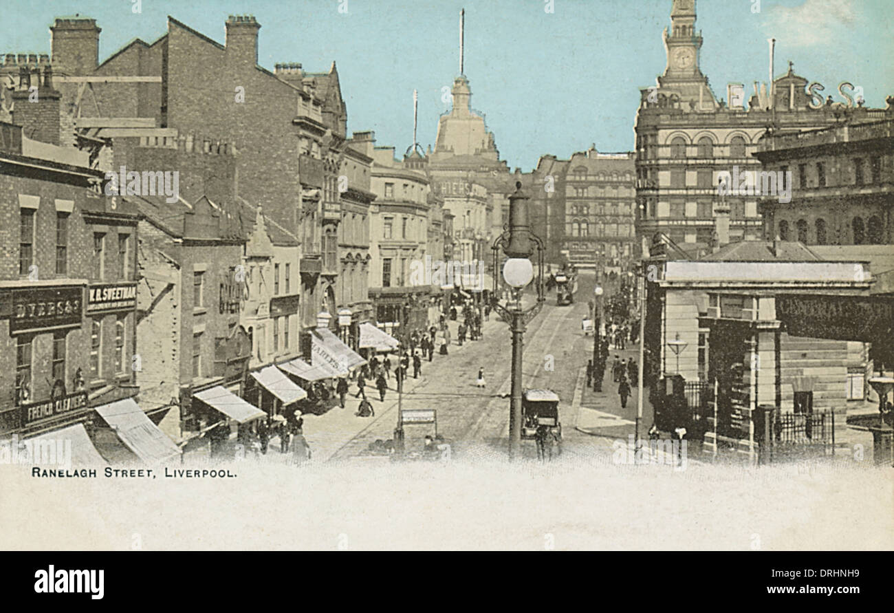Ranelagh Street, Liverpool, Merseyside Stock Photo Alamy