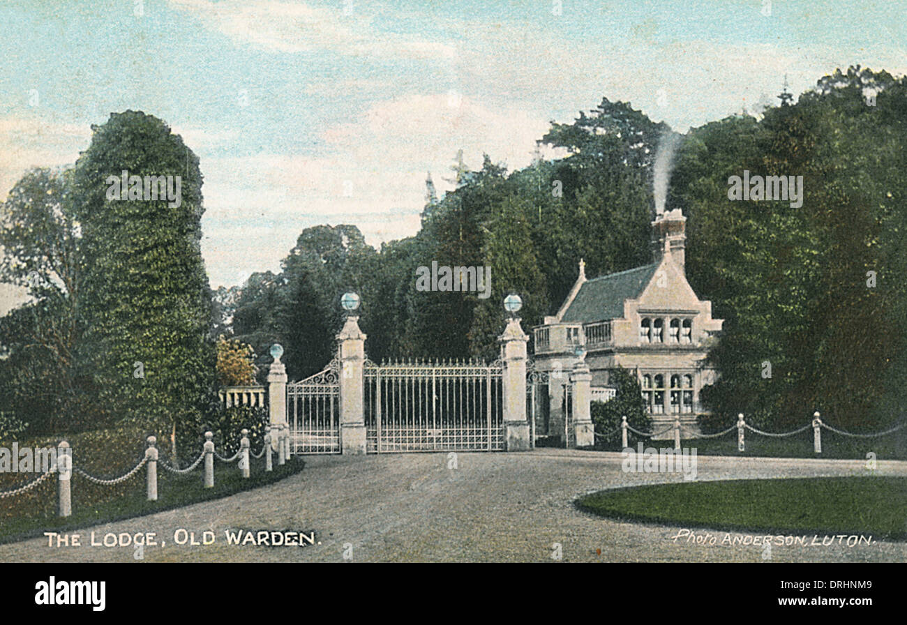 The Lodge, Old Warden Park, Bedfordshire Stock Photo