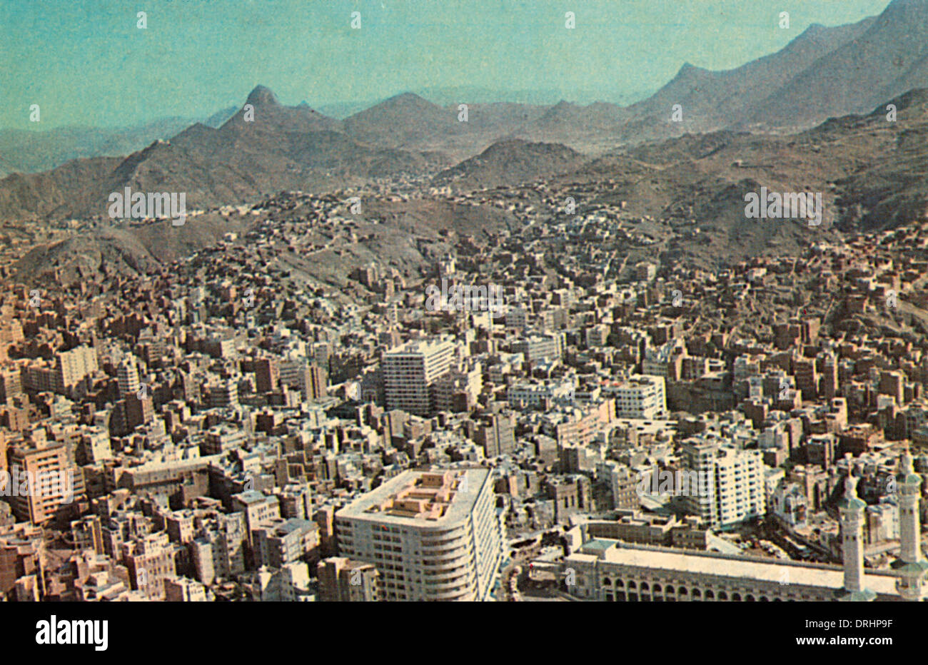 Saudi Arabia - Aerial View of the City of Mecca Stock Photo - Alamy