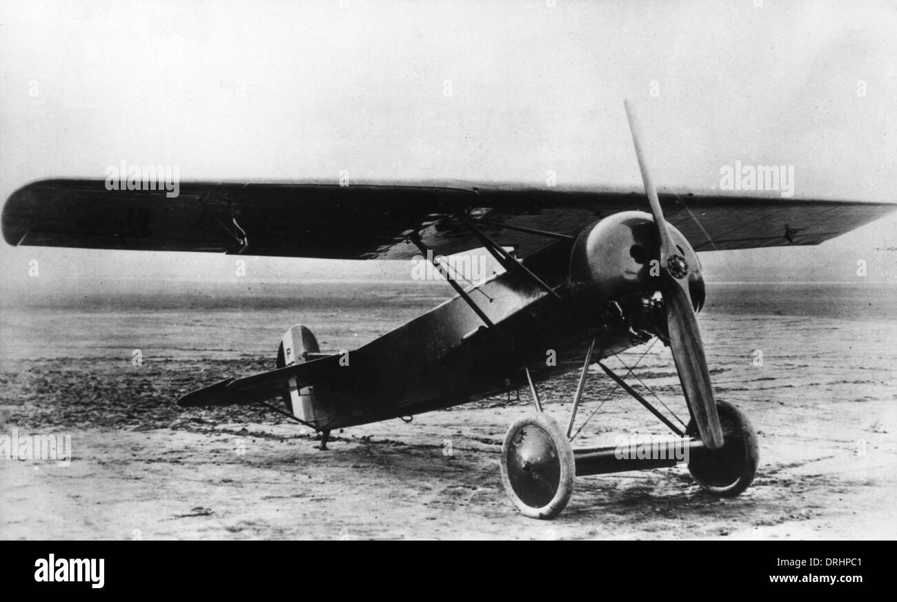 German Fokker D VIII fighter plane, WW1 Stock Photo
