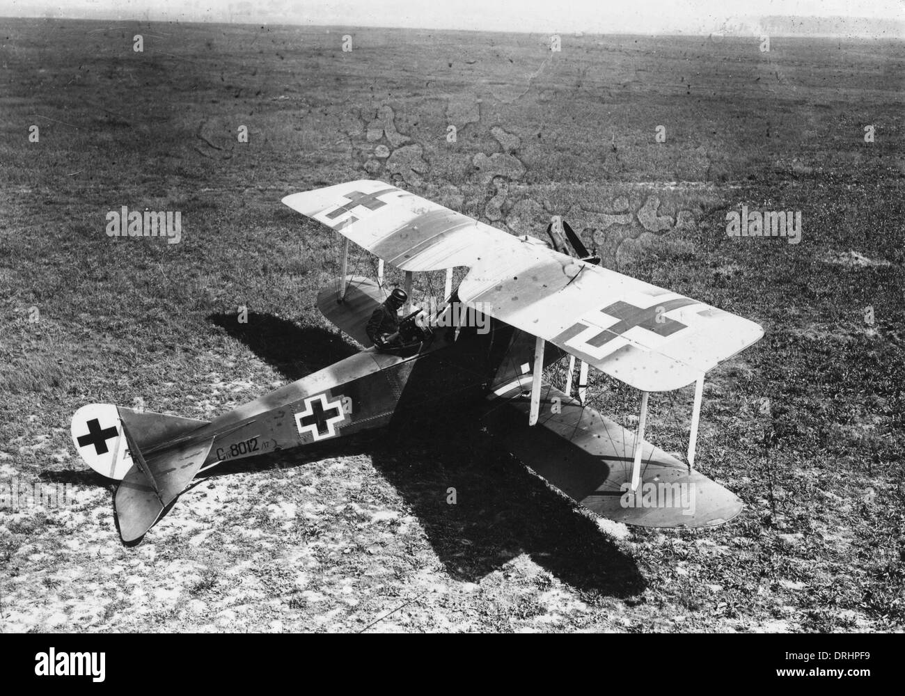 German Rumpler-Taube plane, WW1 Stock Photo