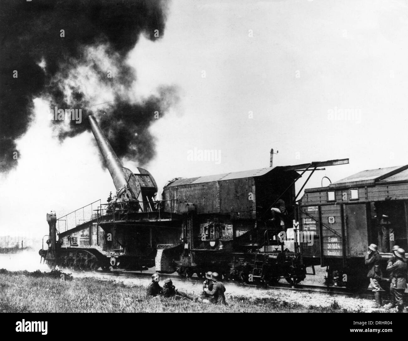 800MM SCHWERER GUSTAV RAILWAY GUN vs DEFENSE - Men of War Assault