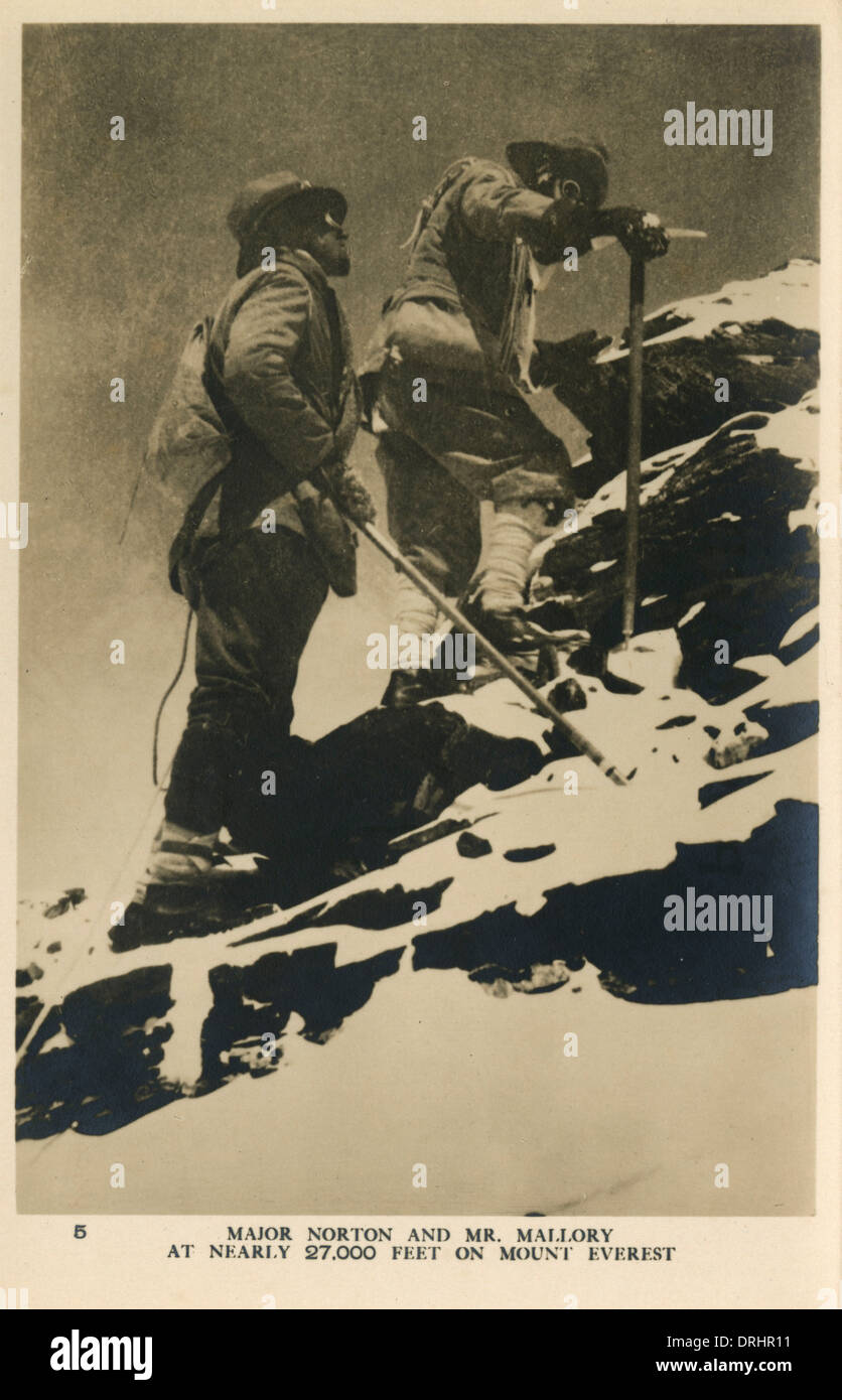mallory everest 1922 hires stock photography and images Alamy
