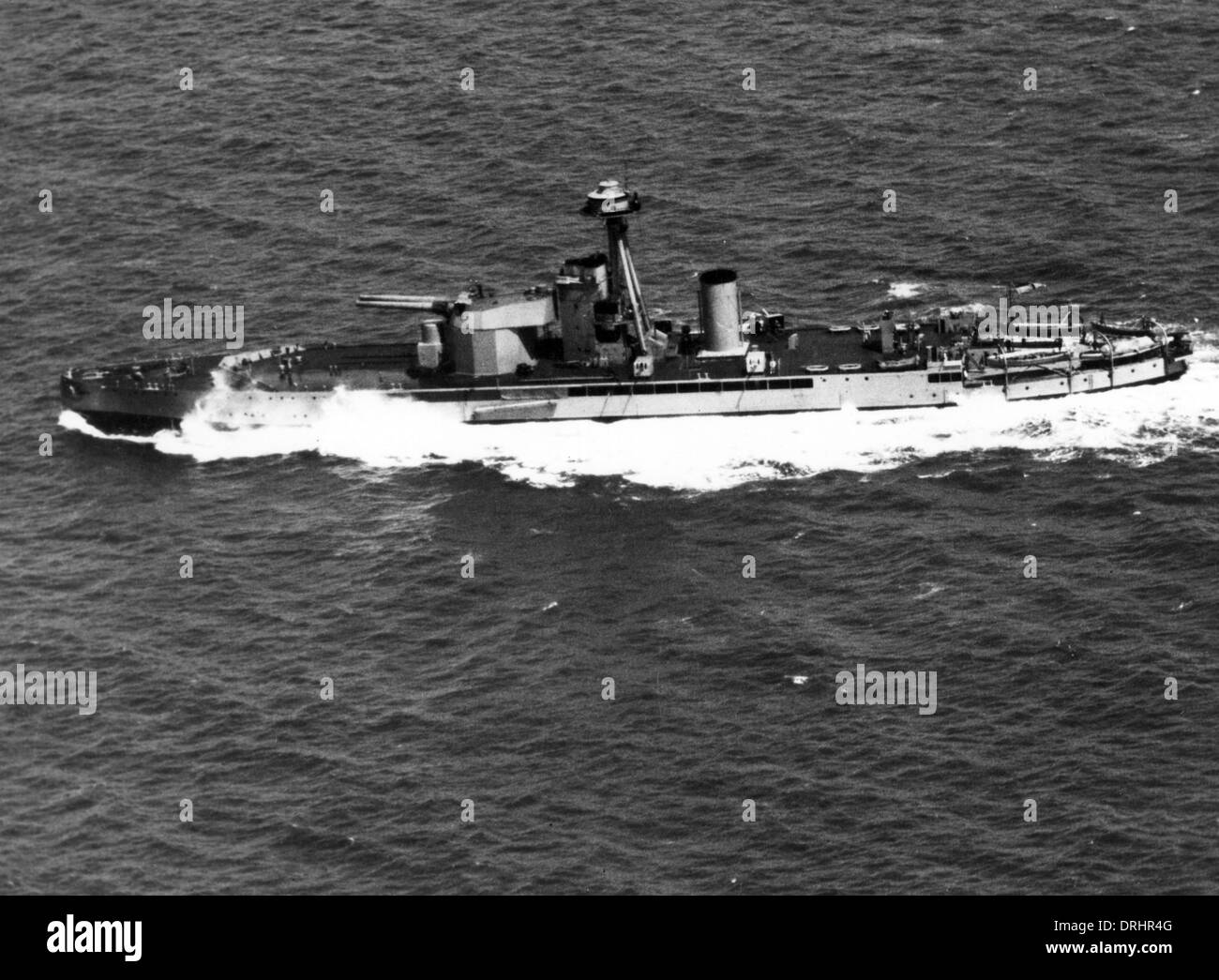 British monitor at sea, WW1 Stock Photo Alamy