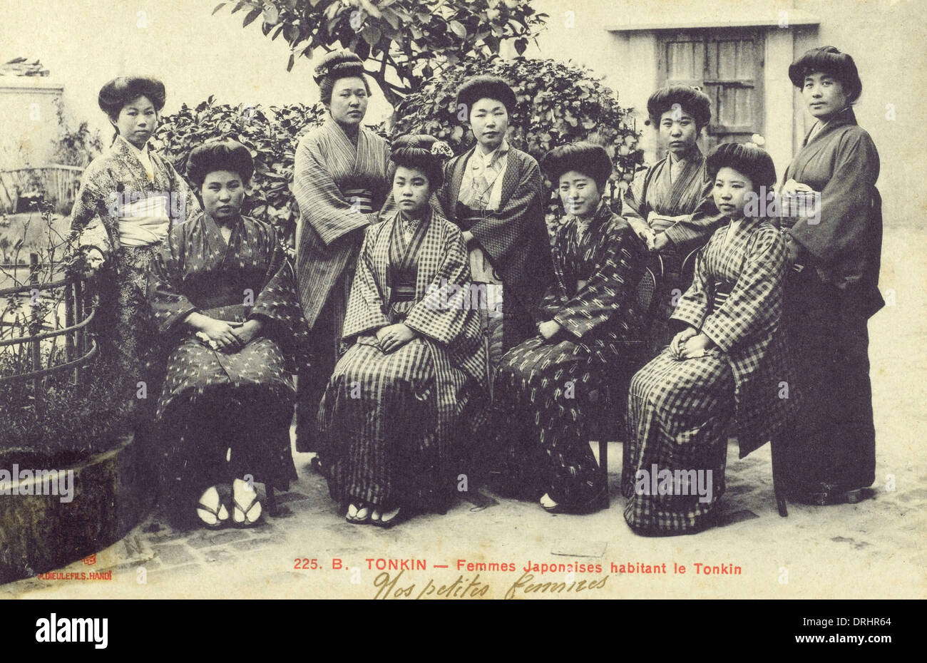 Japanese Women living in Vietnam Stock Photo