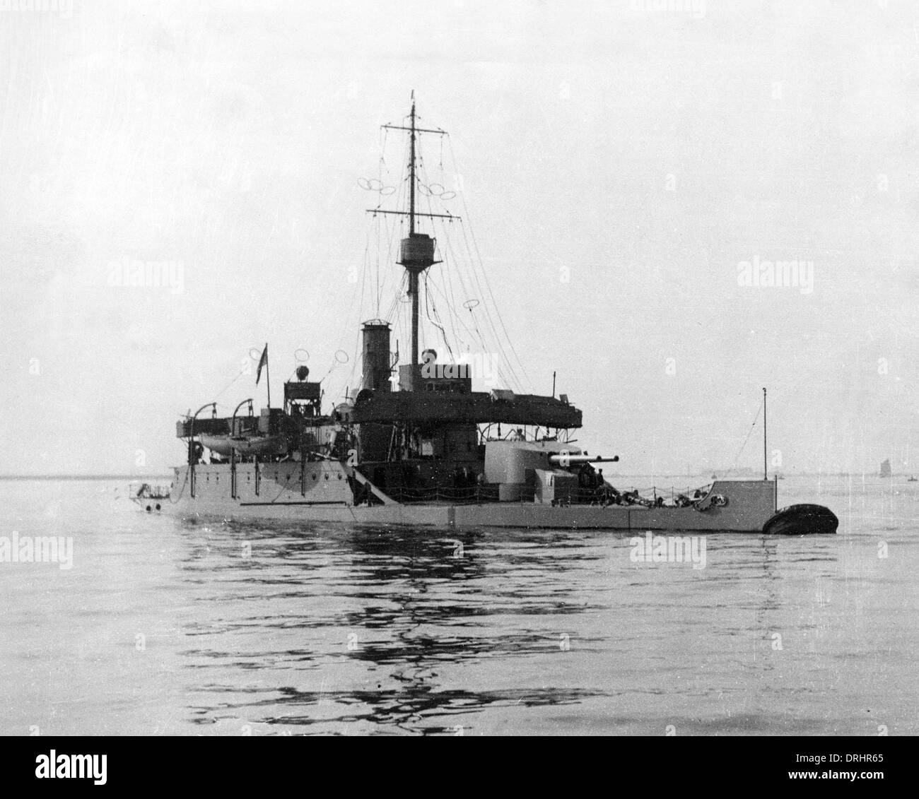 British monitor HMS Severn at Sheerness, WW1 Stock Photo 66159581 Alamy