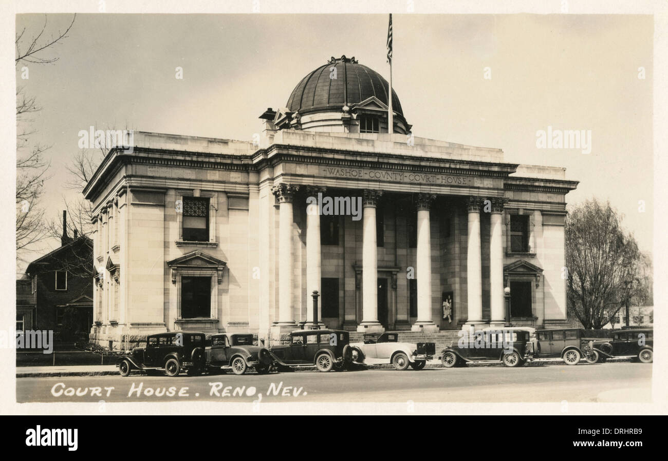 El Reno Courthouse Reno, Nevada, USA - The Court House Stock Photo - Alamy