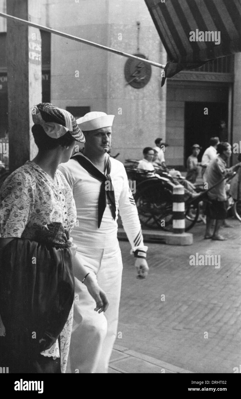 Shangai 1940 Stock Photo