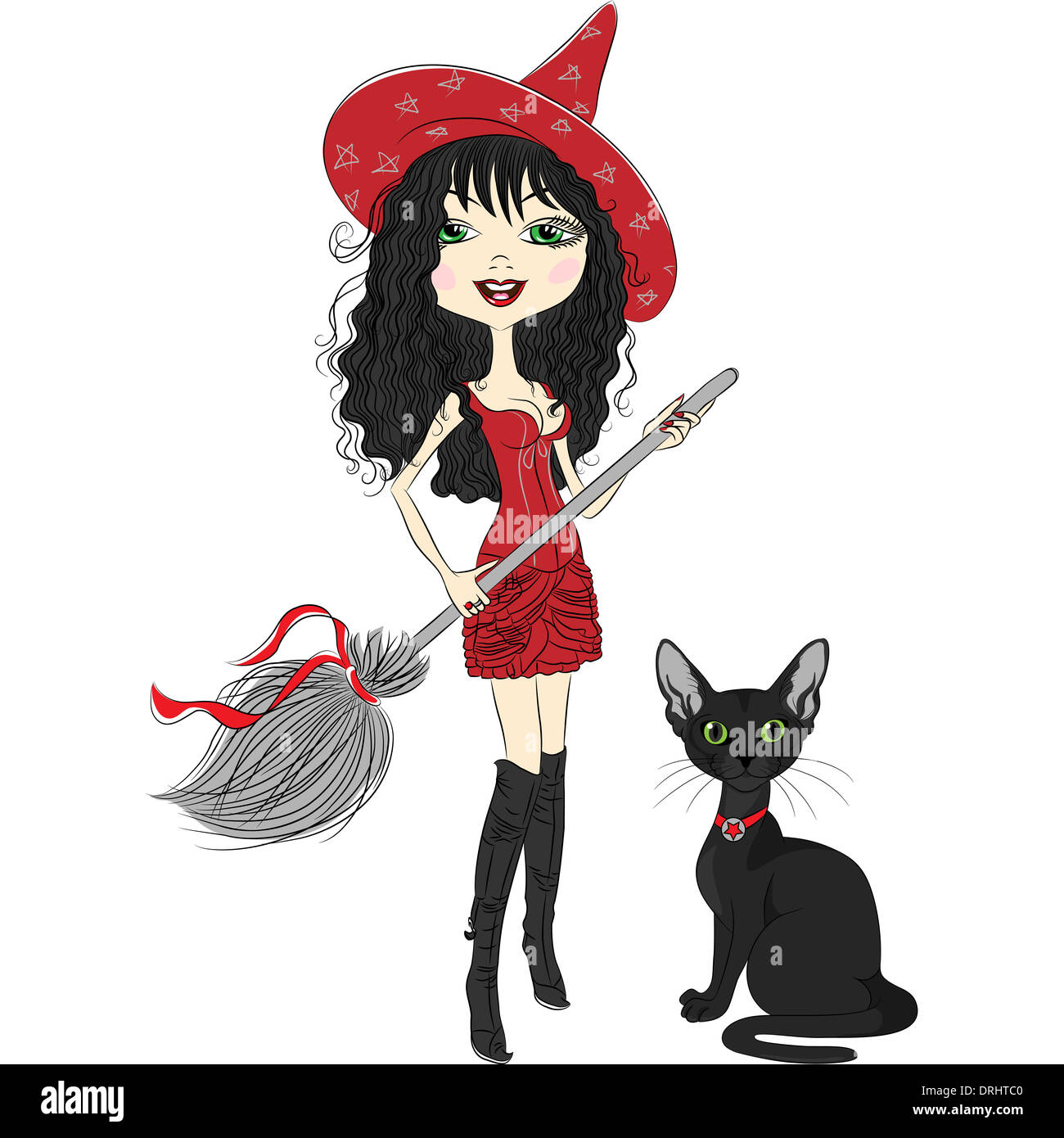pointy witch boots