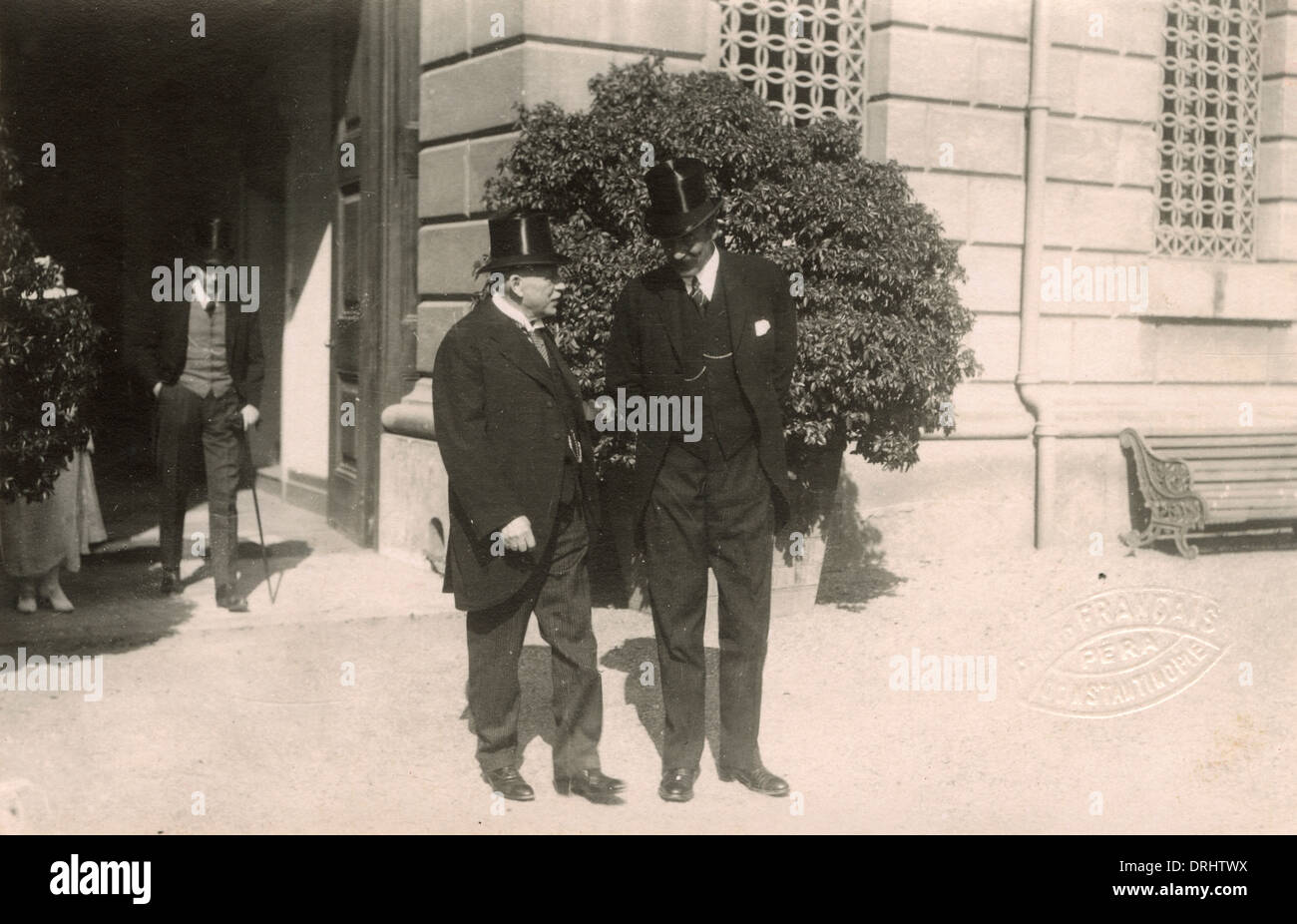 King George V Birthday Tea Party - Istanbul Embassy Stock Photo