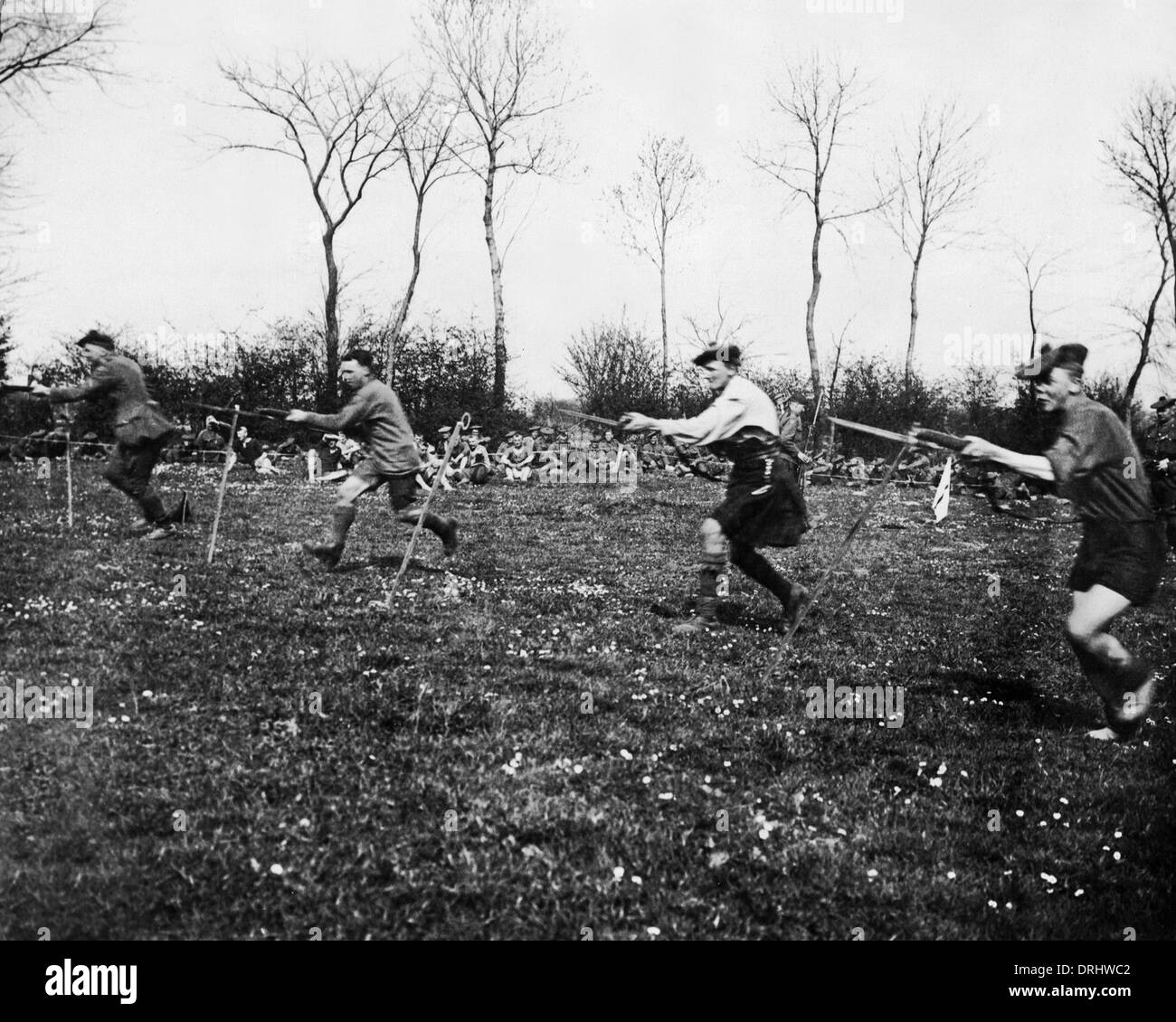 Scottish soldiers wwi kilt Black and White Stock Photos & Images - Alamy