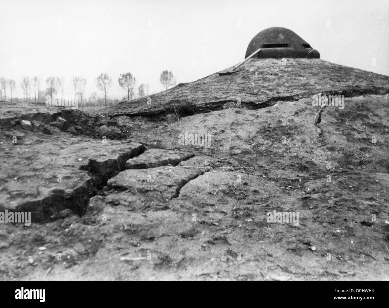 Damage To Fort Liege Belgium WW1 Stock Photo 66161456 Alamy