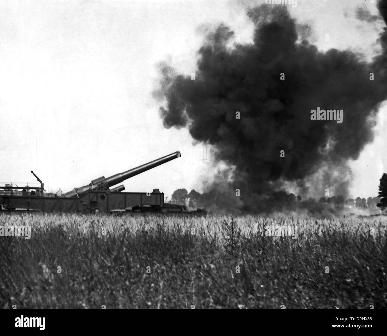 Heavy artillery rail gun Black and White Stock Photos & Images Alamy