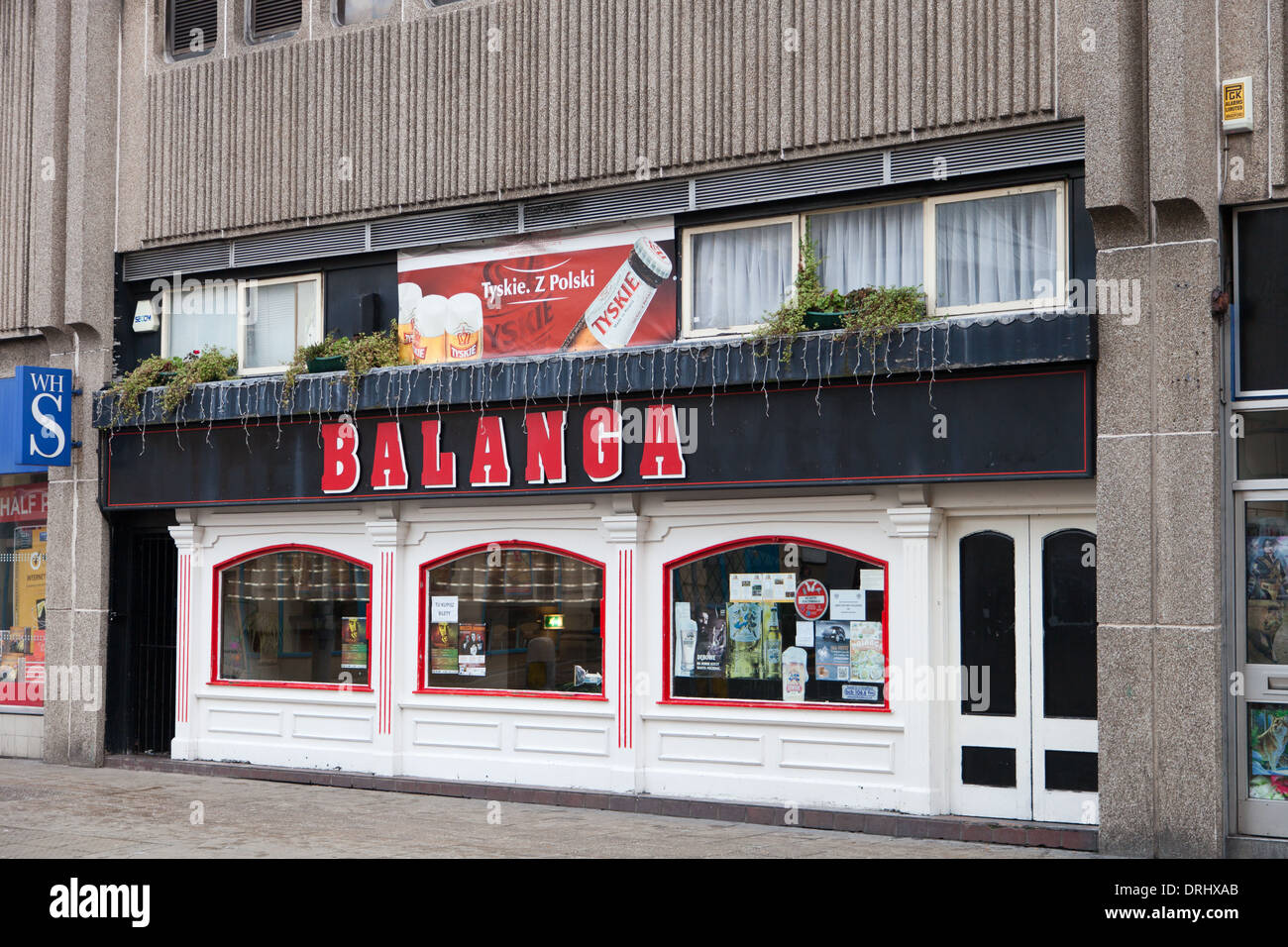 Bradford, West Yorkshire, England, Balanga Polish Pub in town centre