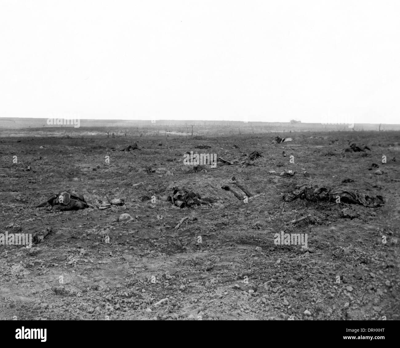 Battlefield near Guillemont, Western Front, France, WW1 Stock Photo - Alamy